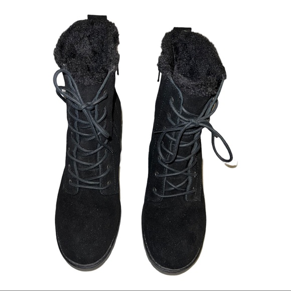 Pure Sole black “Darlin” lace up ankle boot - Picture 4 of 7